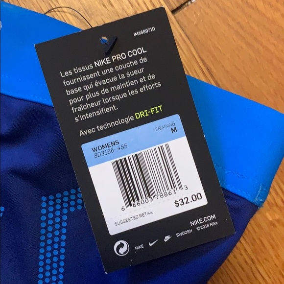 Two pair of Nike Pro Cool Dri-Fit shorts - Picture 7 of 7